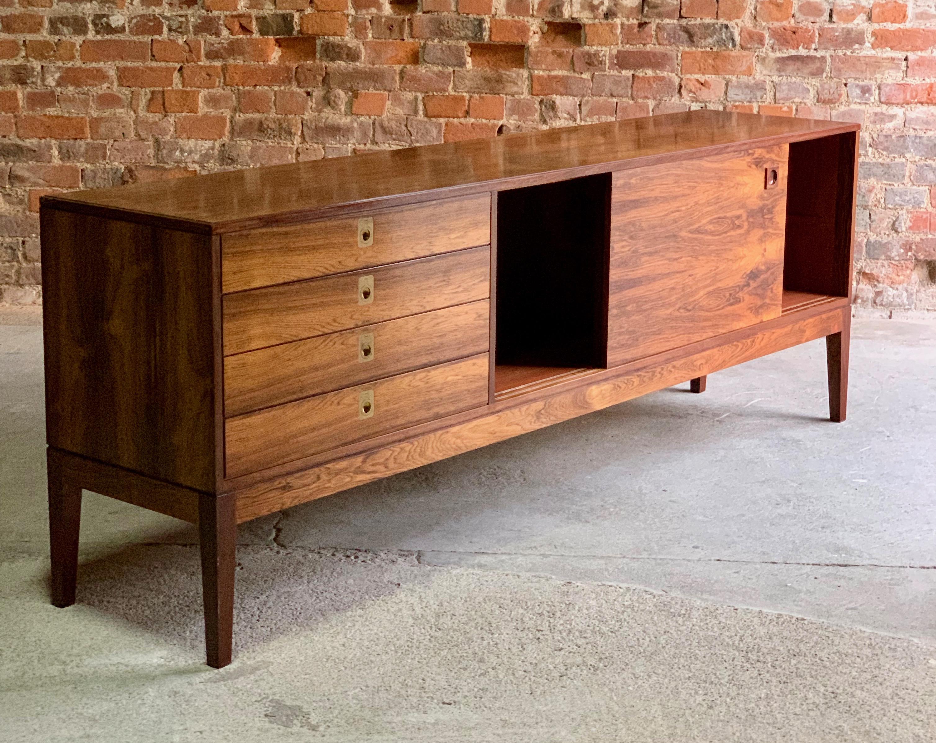 Late 20th Century Robert Heritage Rosewood Sideboard Credenza for Archie Shine Sold by Heals