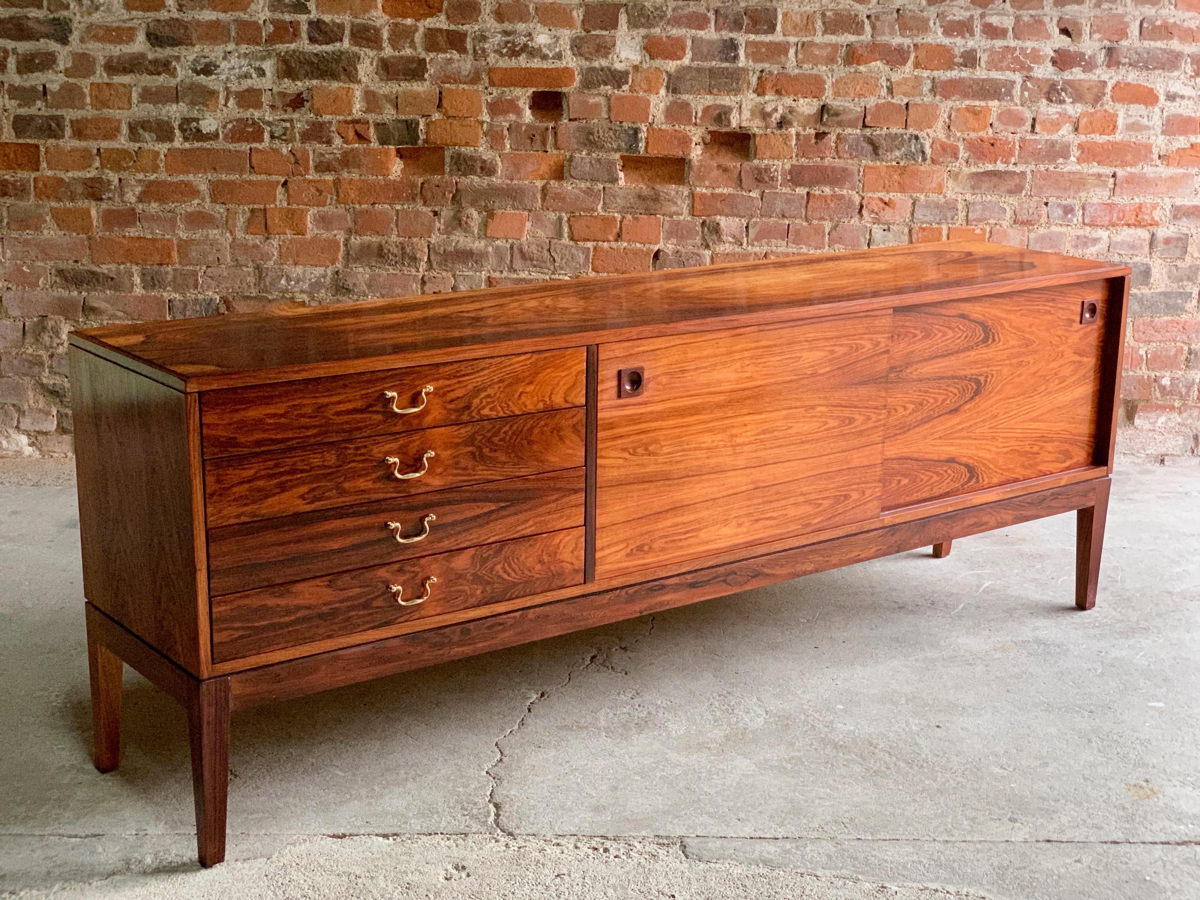Mid-20th Century Robert Heritage Rosewood Sideboard for Archie Shine Midcentury, circa 1960s
