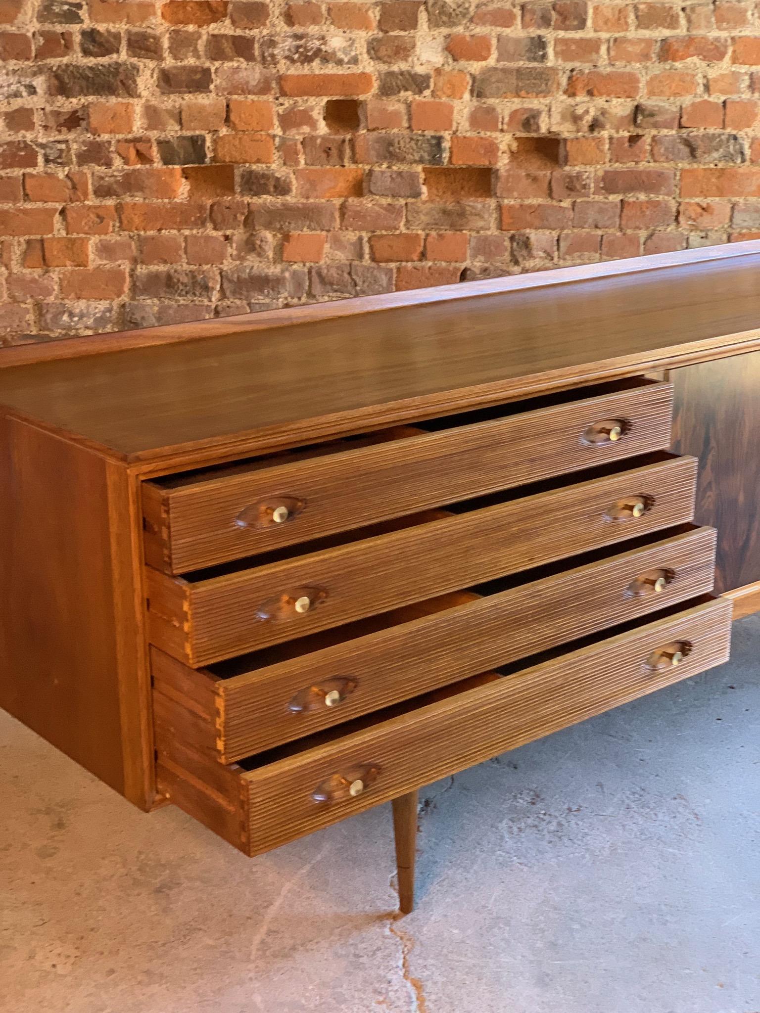 Mid-20th Century Robert Heritage Rosewood and Teak Hamilton Sideboard Credenza by Archie Shine