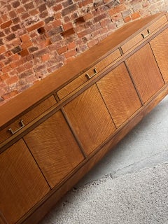 Robert Heritage Walnut and Teak Credenza by Archie Shine, circa 1960