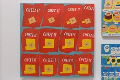 'Cheez It' still life - grocery store - supermarket - food painting - Pop Art