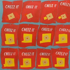 'Cheez It' still life - grocery store - supermarket - food painting - Pop Art