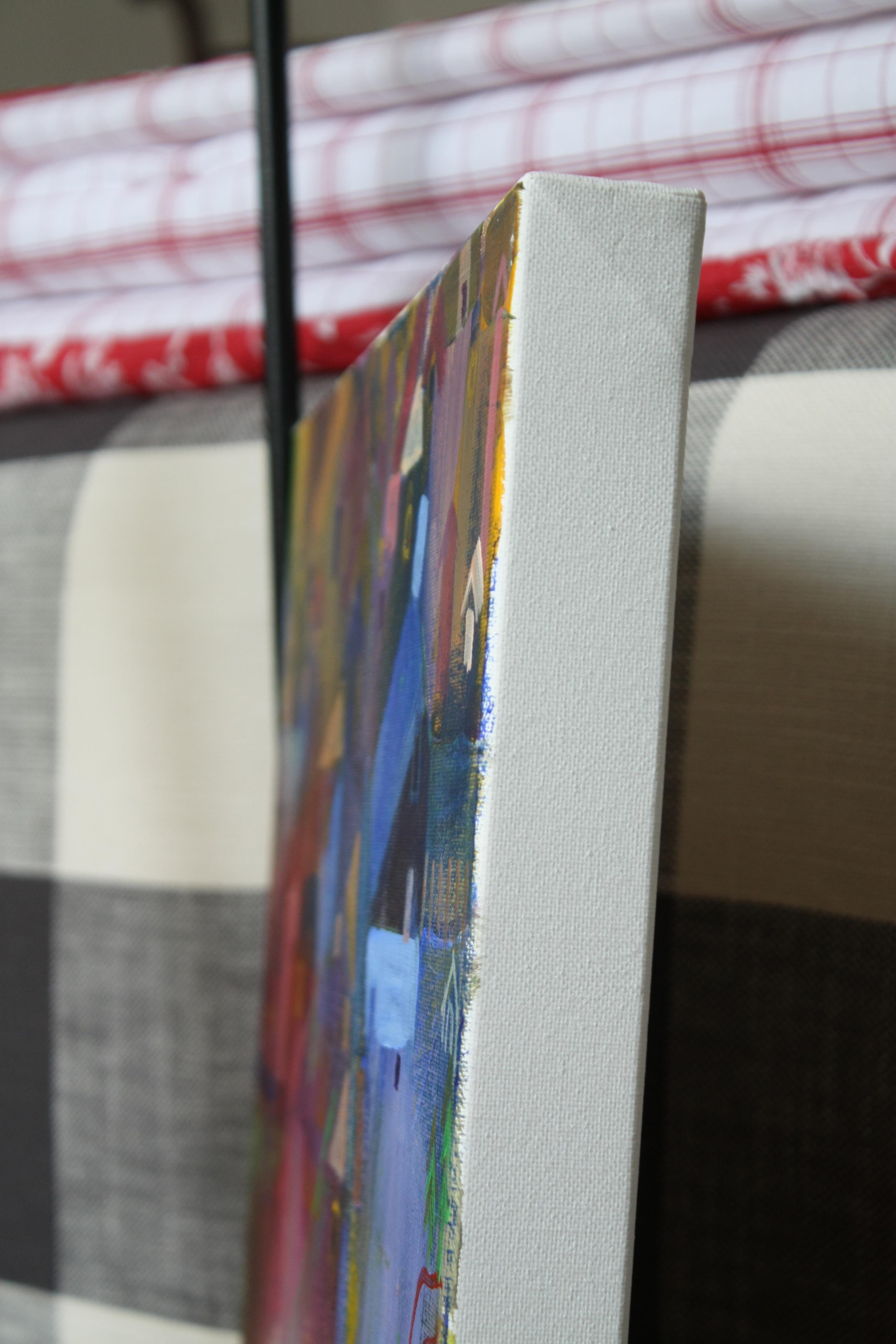 Destination inconnue, peinture originale - Painting de Robert Hofherr