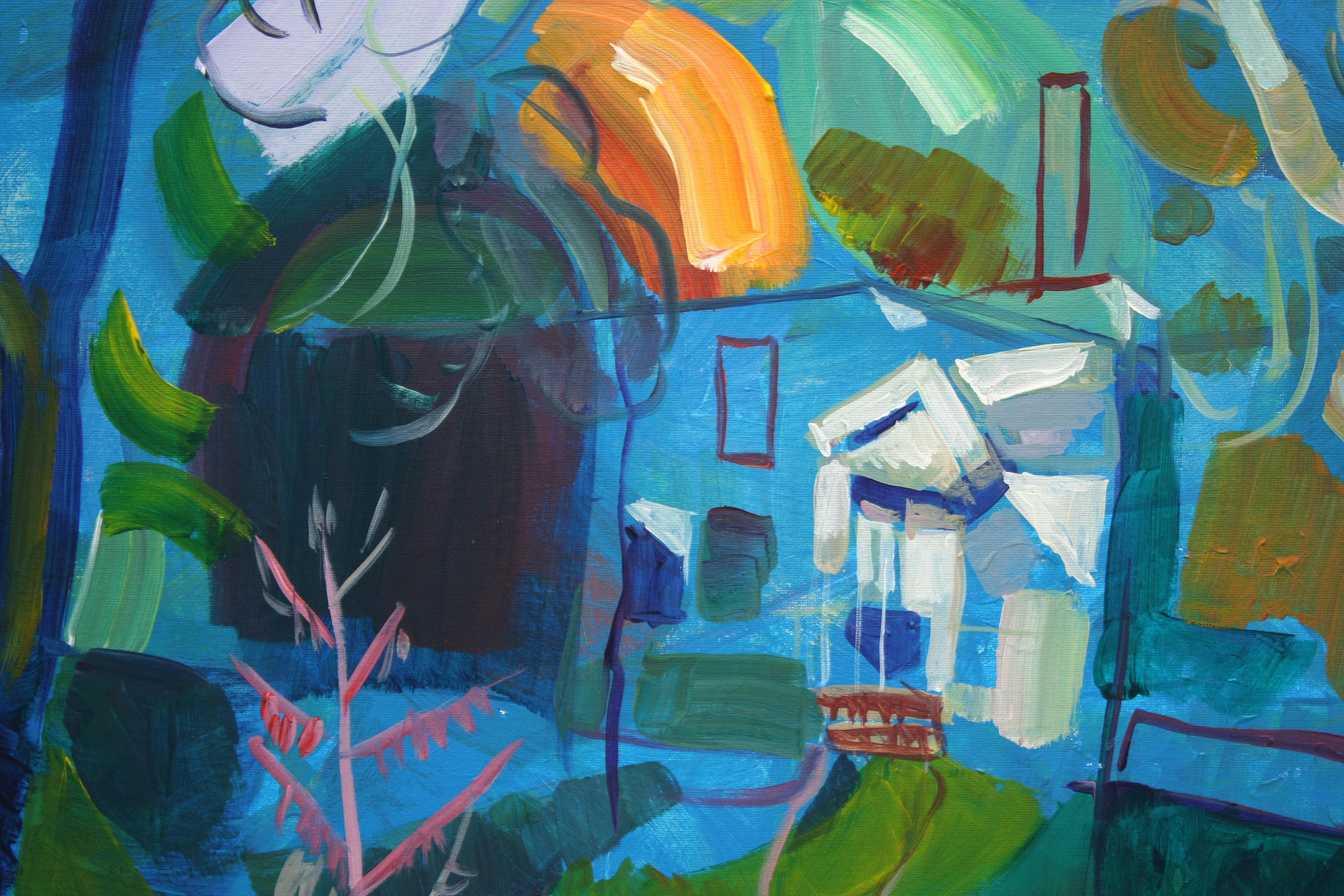 Vergessen, aber nicht weg, Originalgemälde im Angebot 1