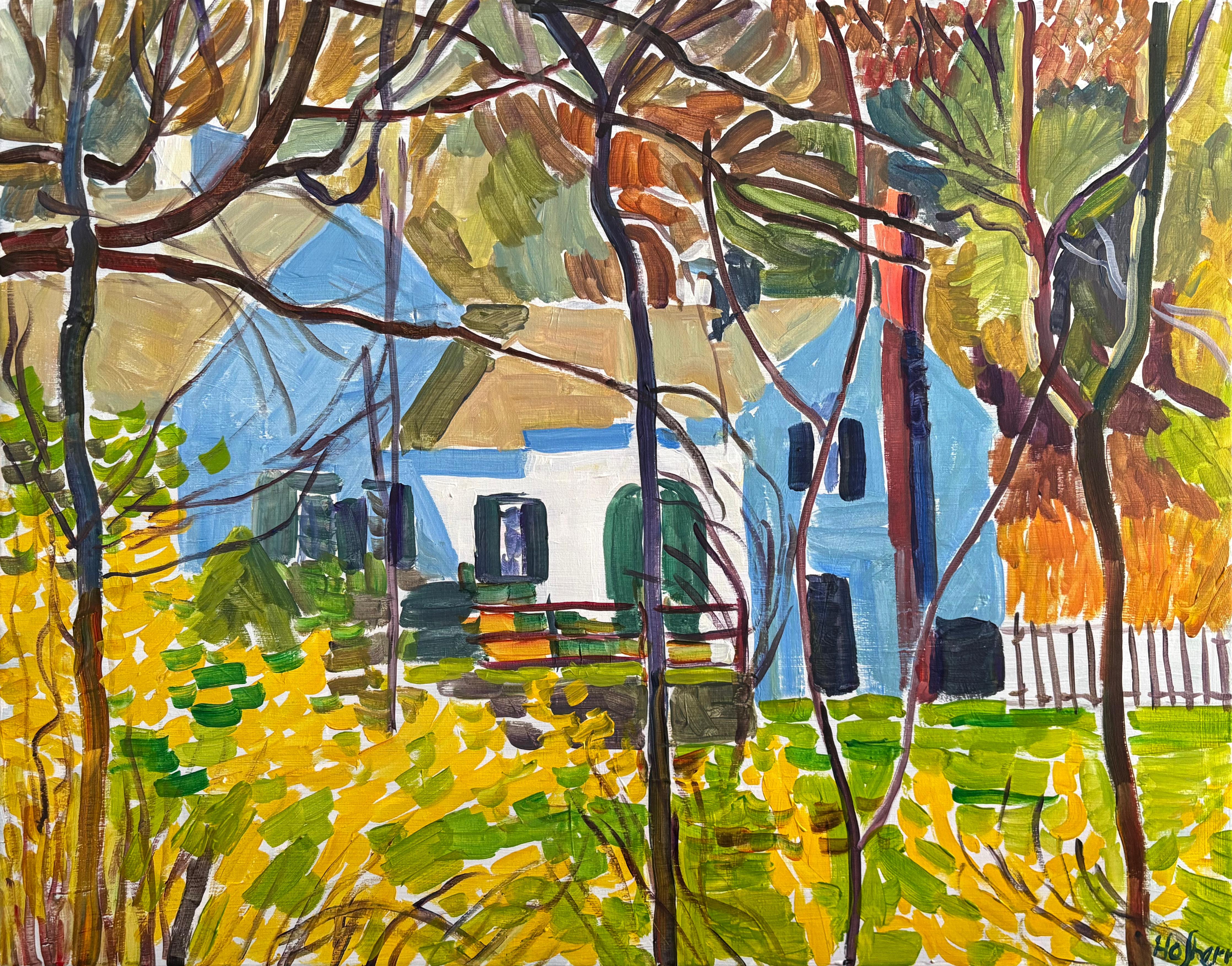 House on Old Ocean Street, peinture originale