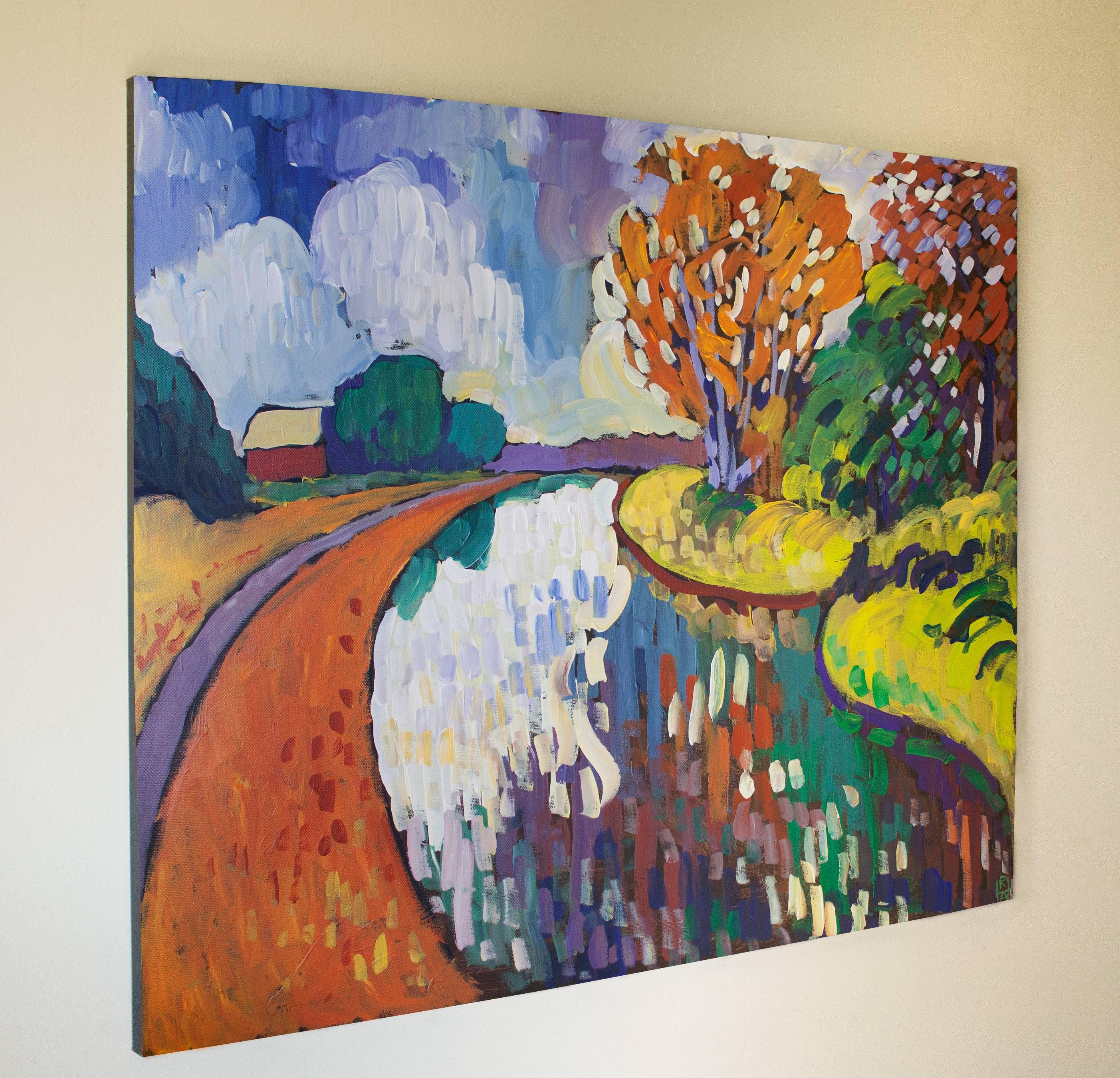 Idyll Robert Hofherr Acrylic painting on stretched canvas 2