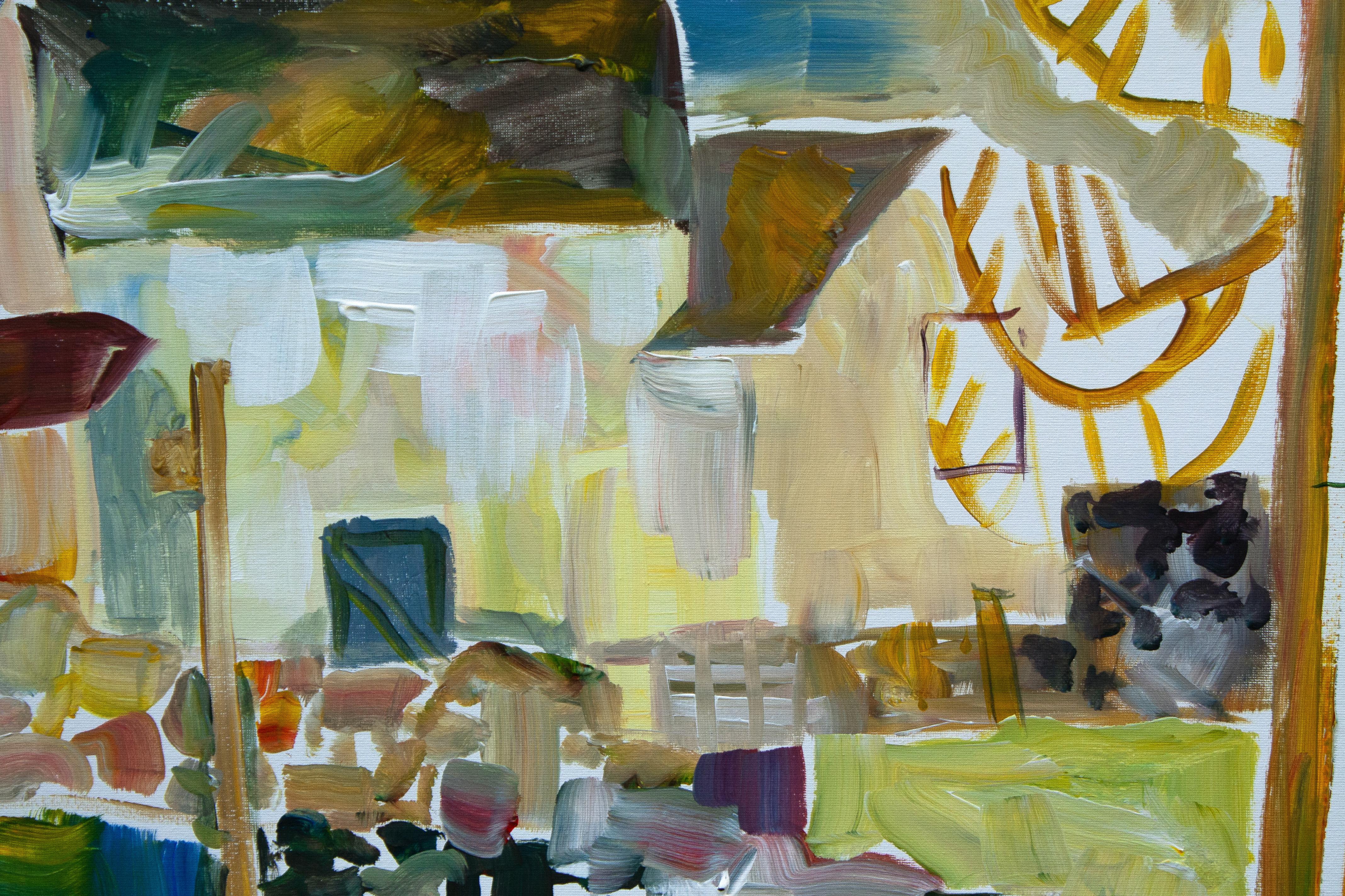 In den Dales, Originalgemälde (Grau), Interior Painting, von Robert Hofherr