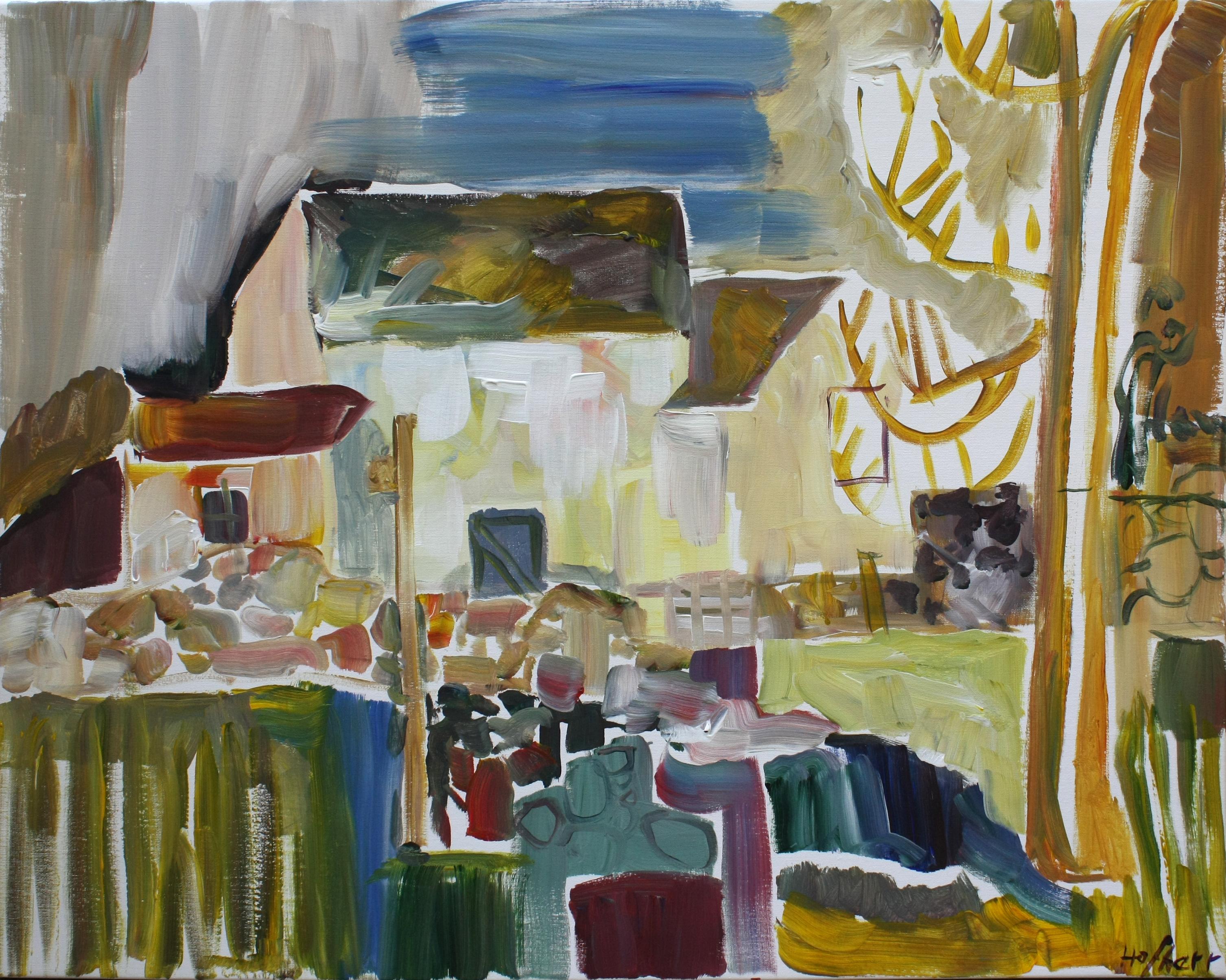 Robert Hofherr Interior Painting – In den Dales, Originalgemälde