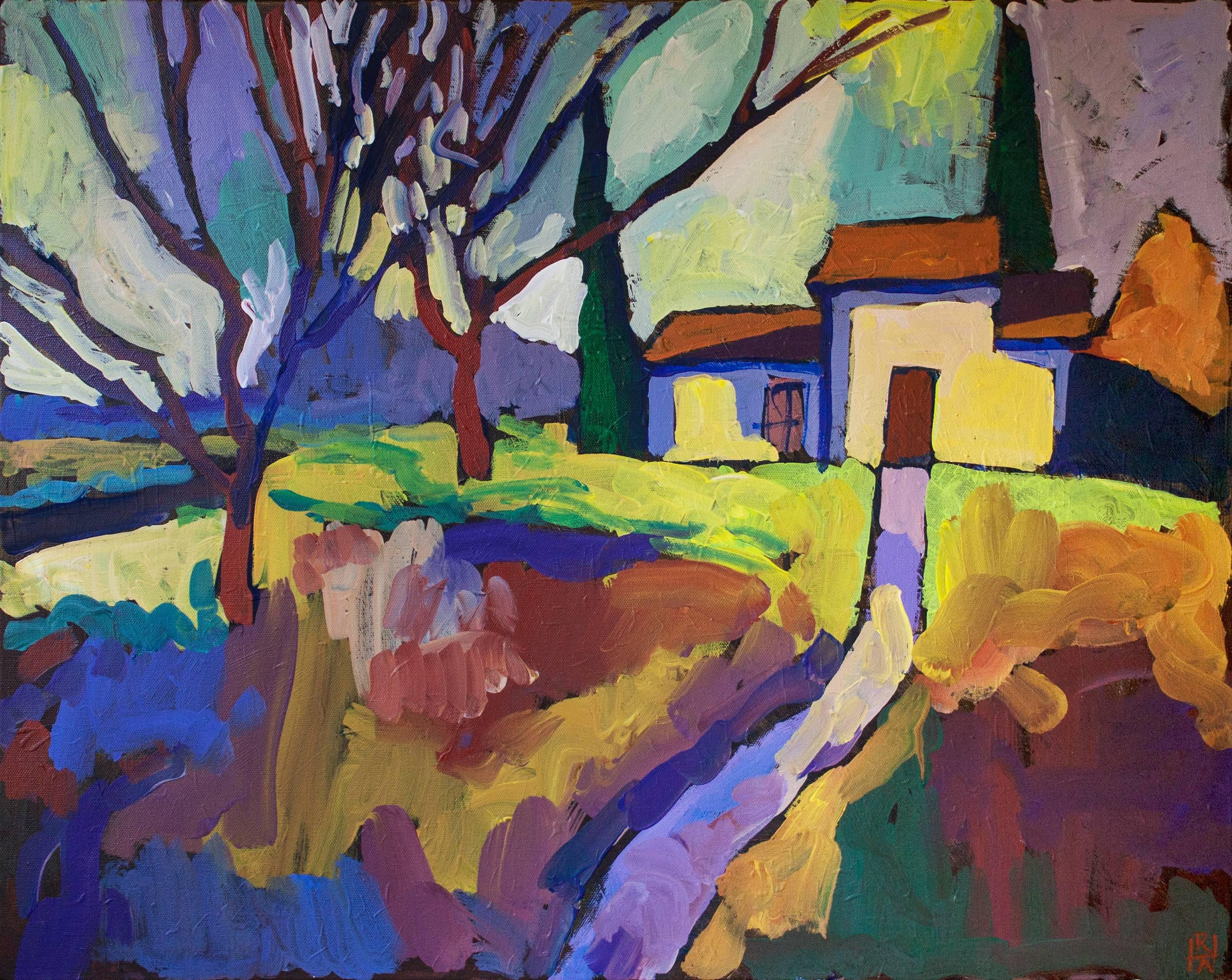 Robert Hofherr Landscape Painting - On the Edge of Town