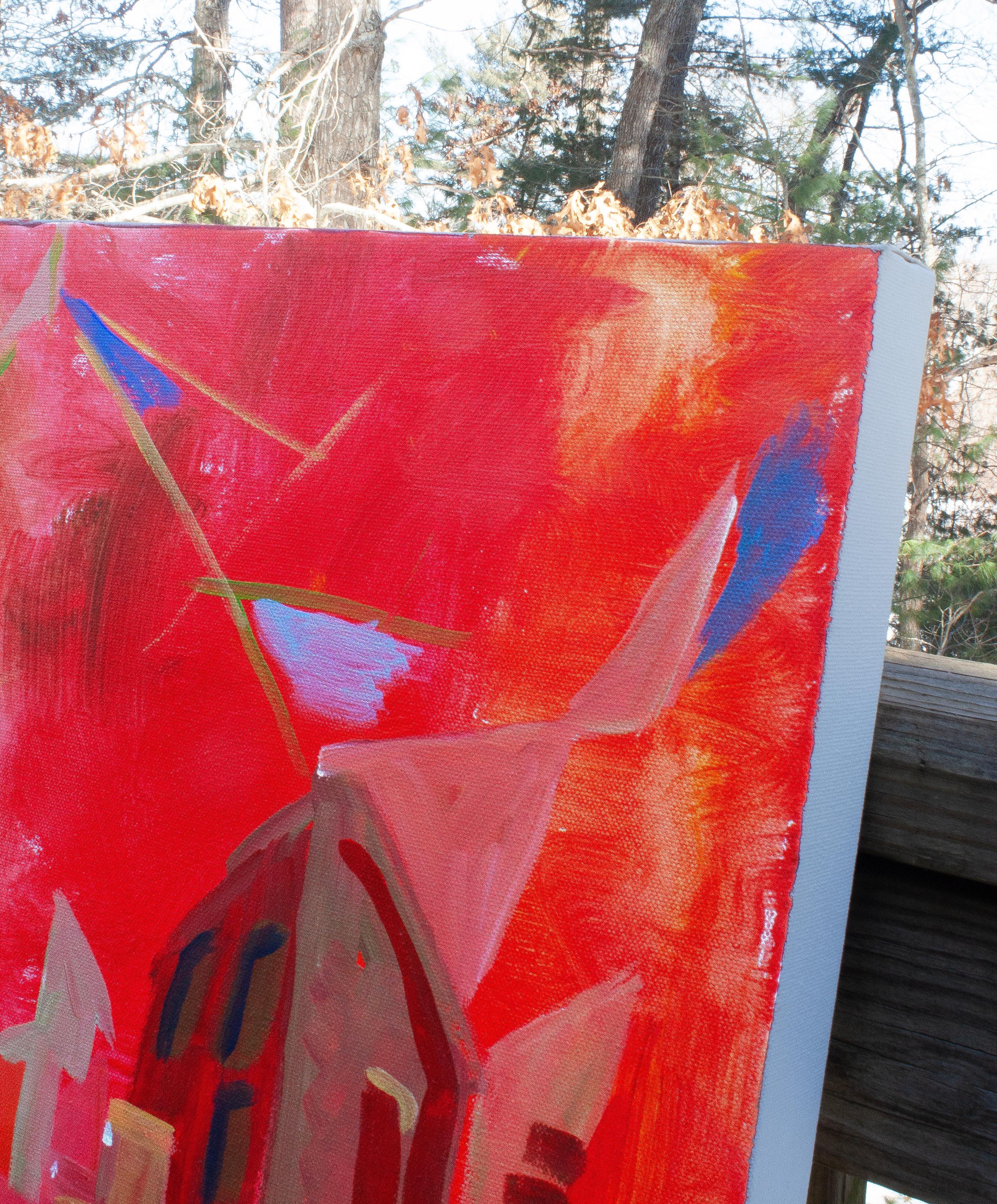 Positively 14th Street, Original Painting - Expressionist Art by Robert Hofherr