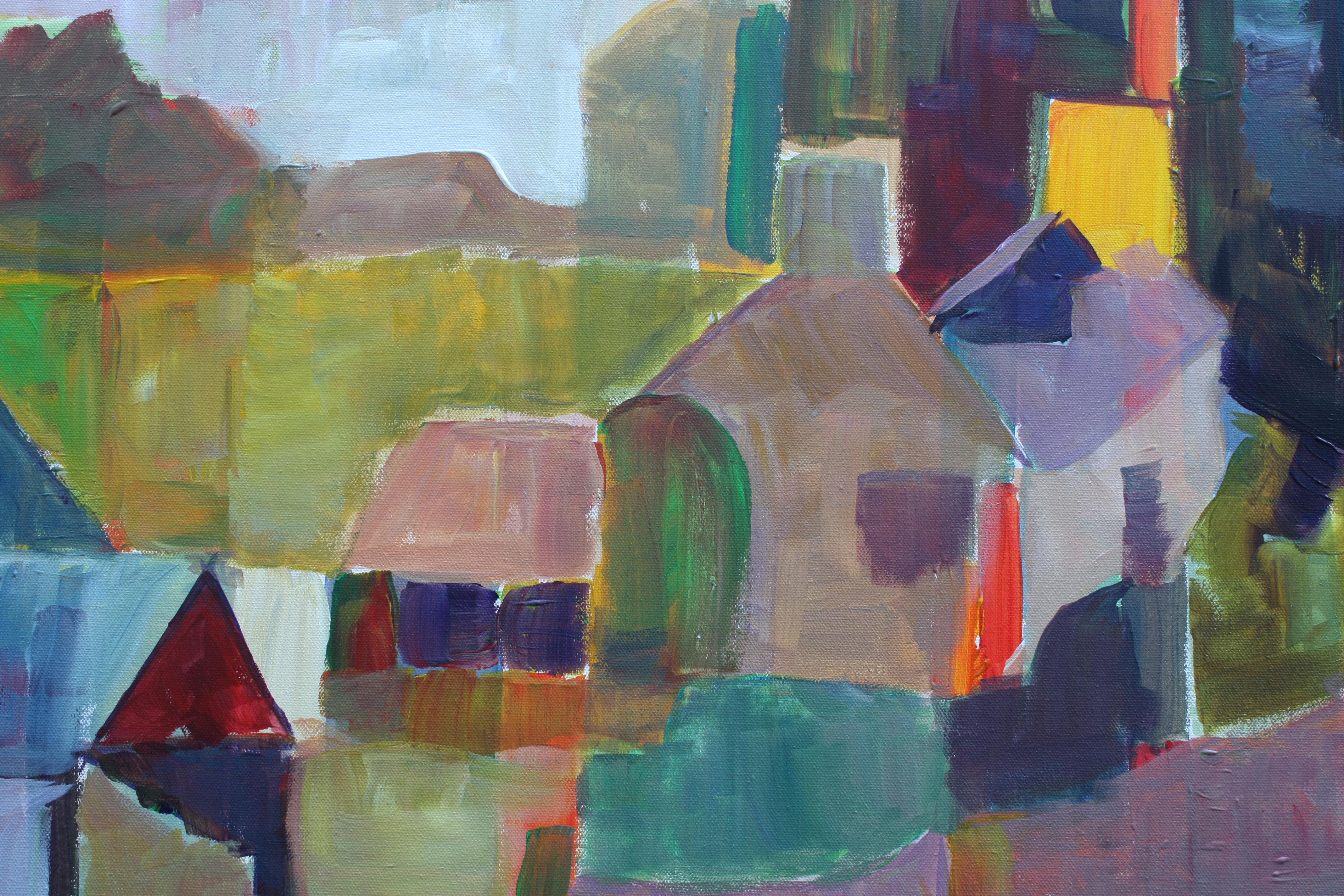 Reliquias, Pintura original - Interior Painting Gris de Robert Hofherr