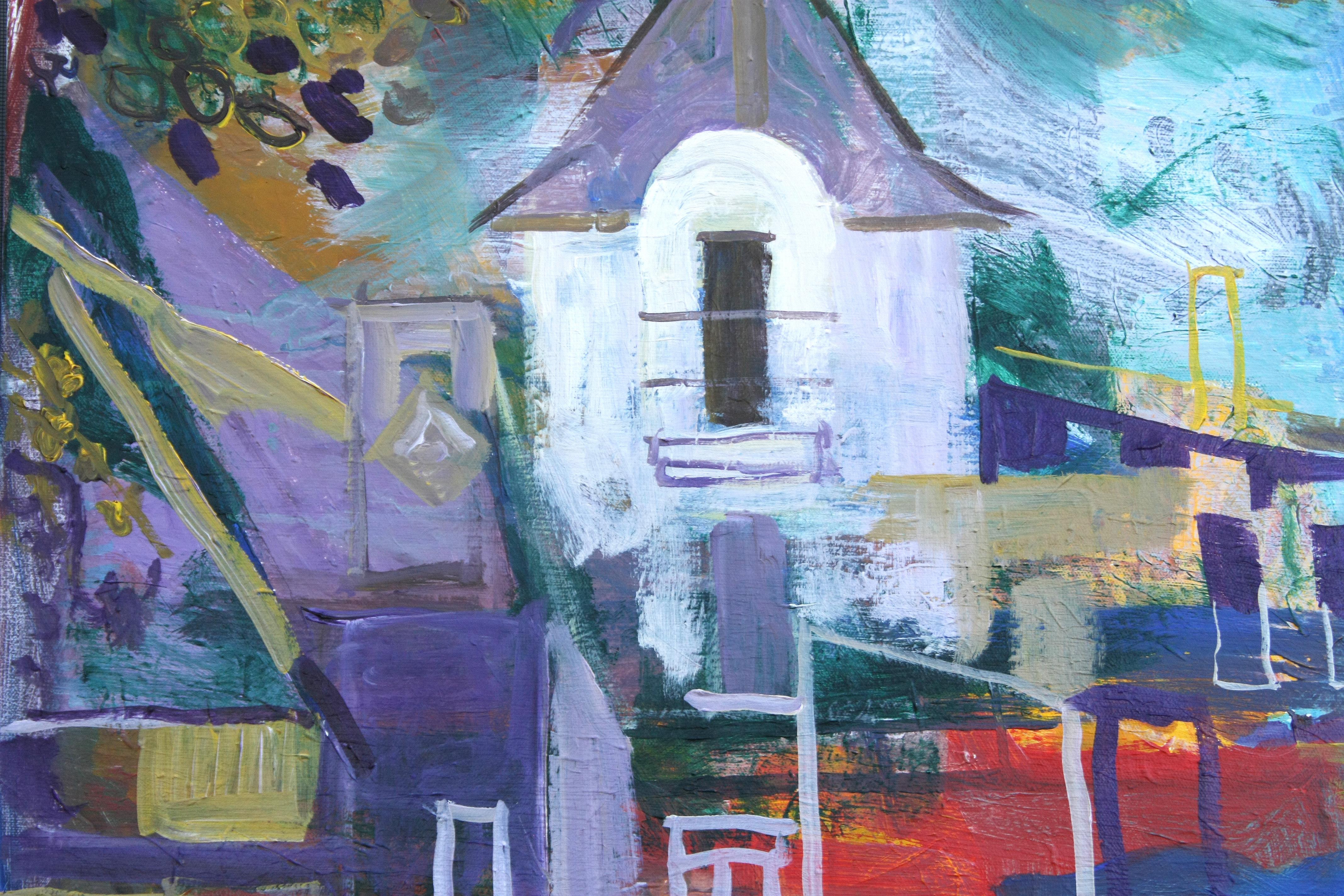 Residence, Original Painting For Sale 1