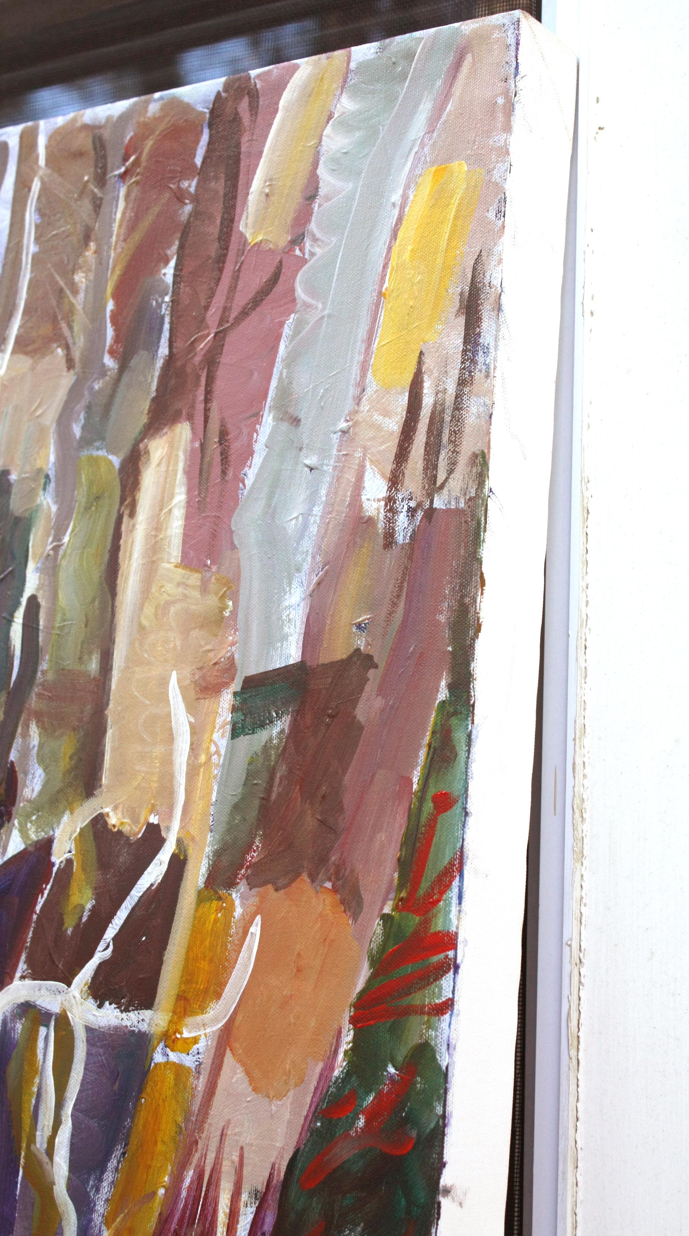 Studio silvestre, pittura astratta - Painting di Robert Hofherr