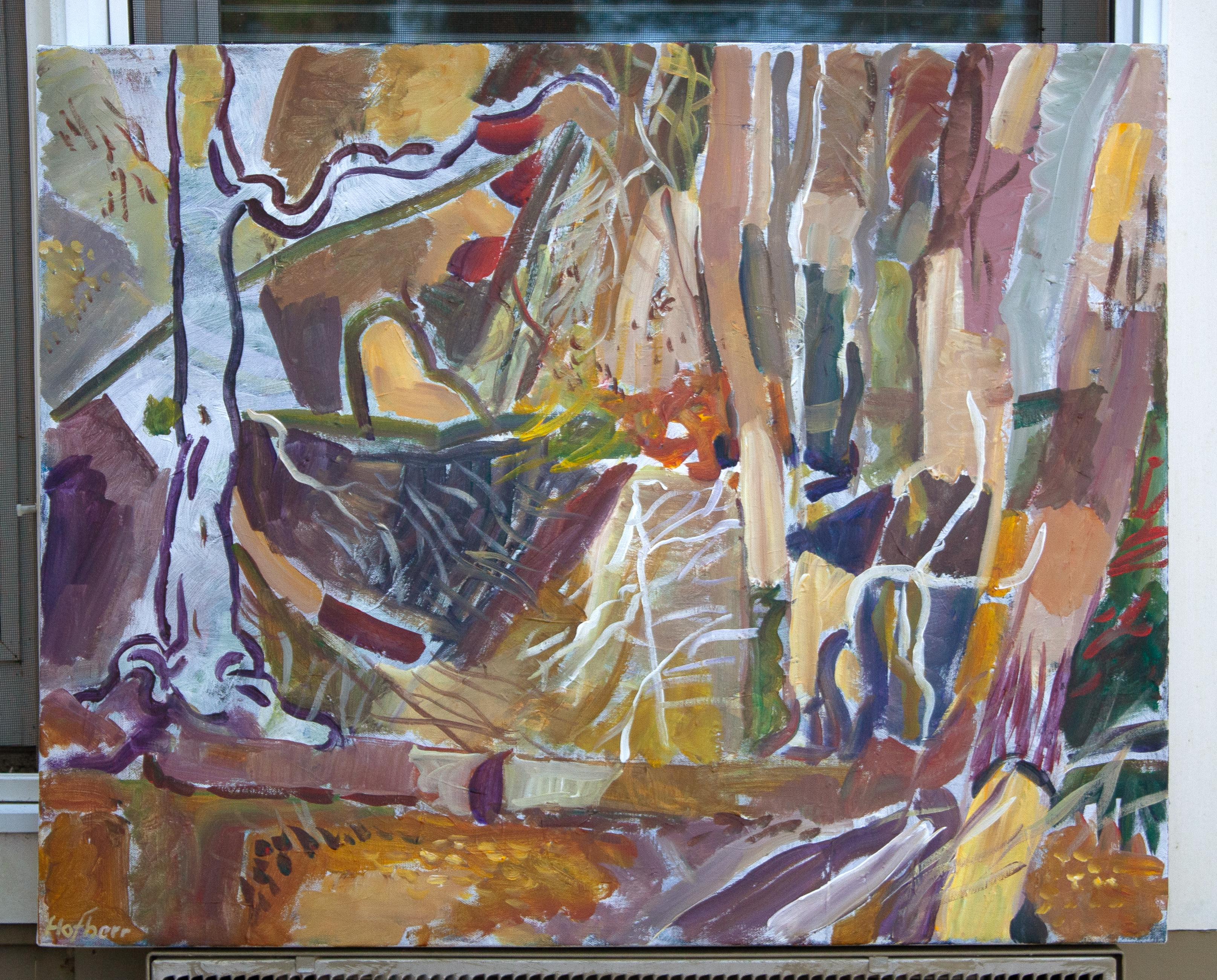Studio silvestre, pittura astratta - Painting Astratto di Robert Hofherr