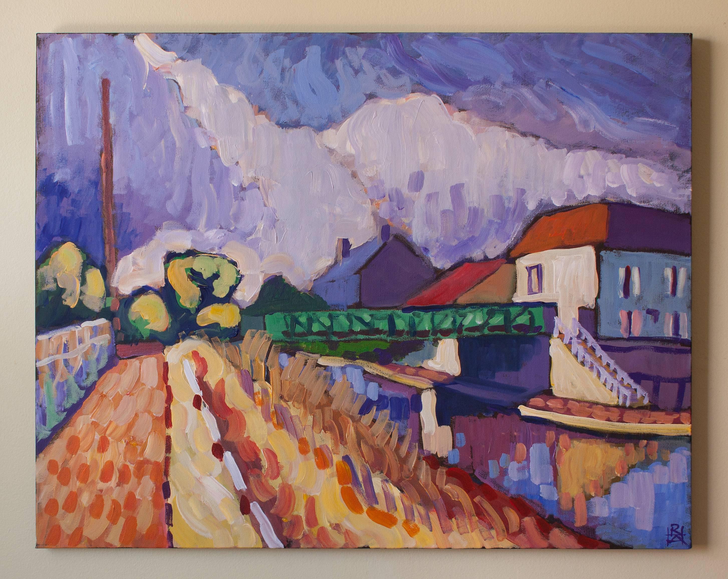 The Crossing Robert Hofherr Acrylic painting on stretched canvas 2