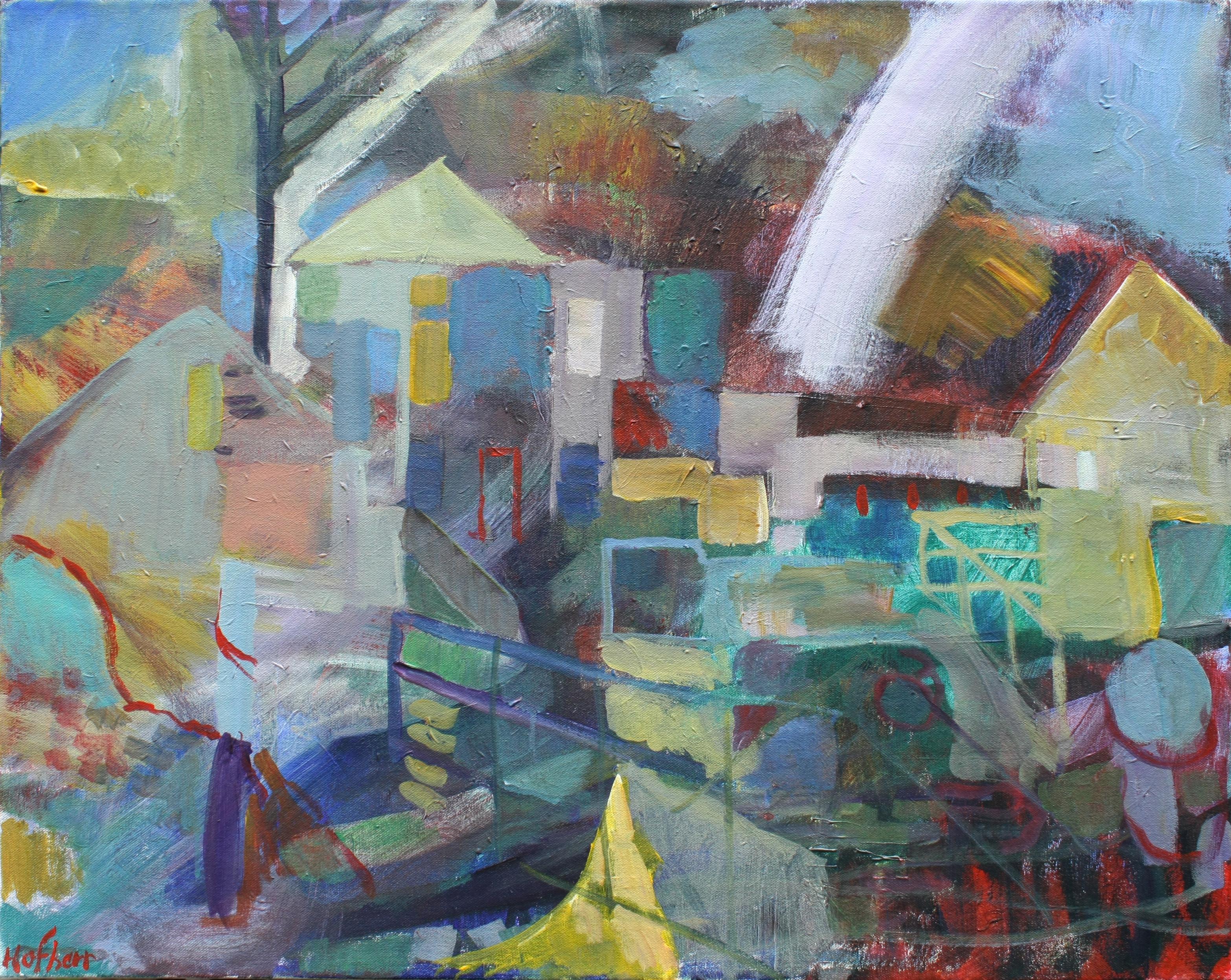 The Structure Is the Meaning, Original Painting