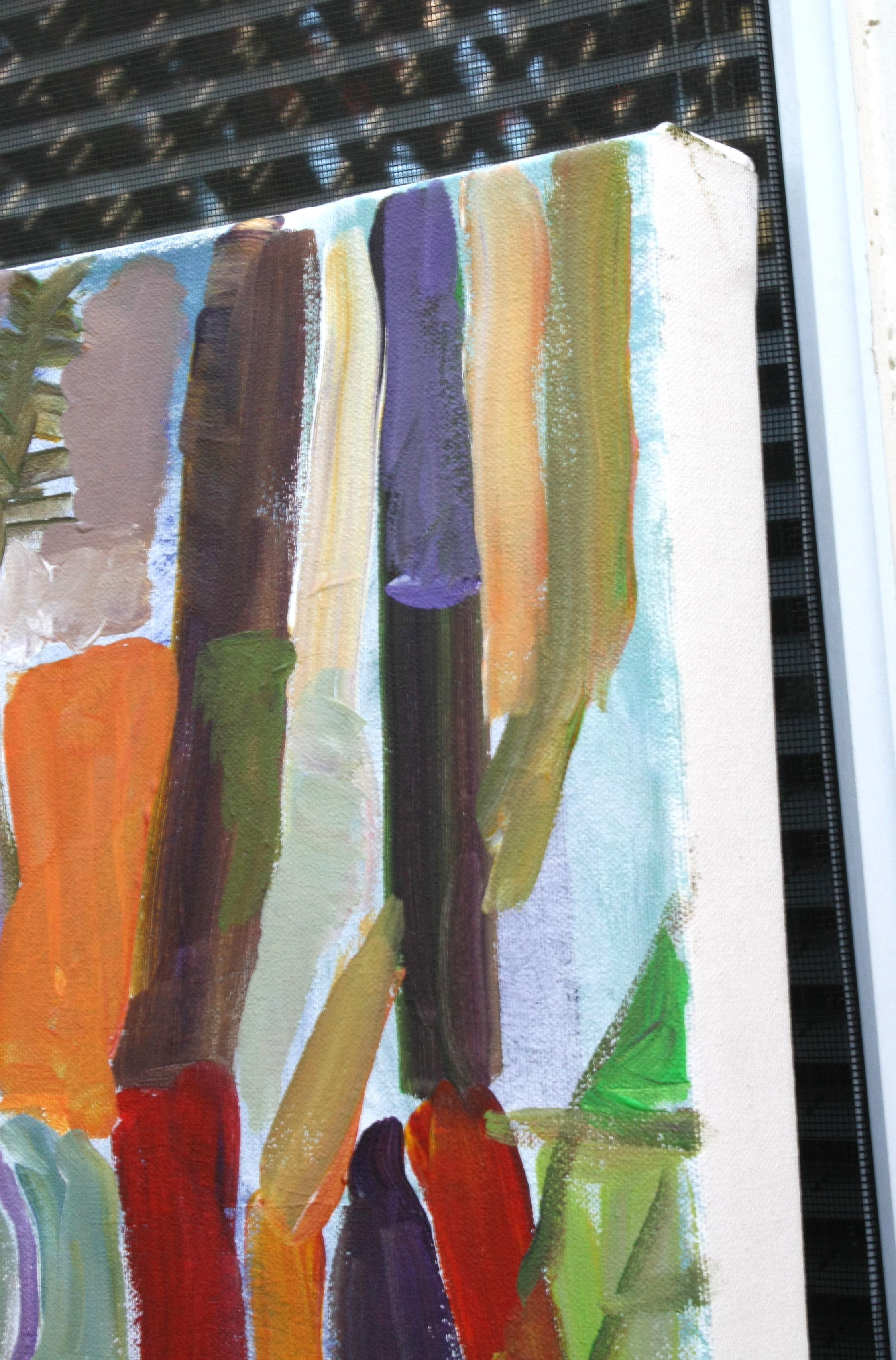 Vernacular, Original Painting - Expressionist Art by Robert Hofherr