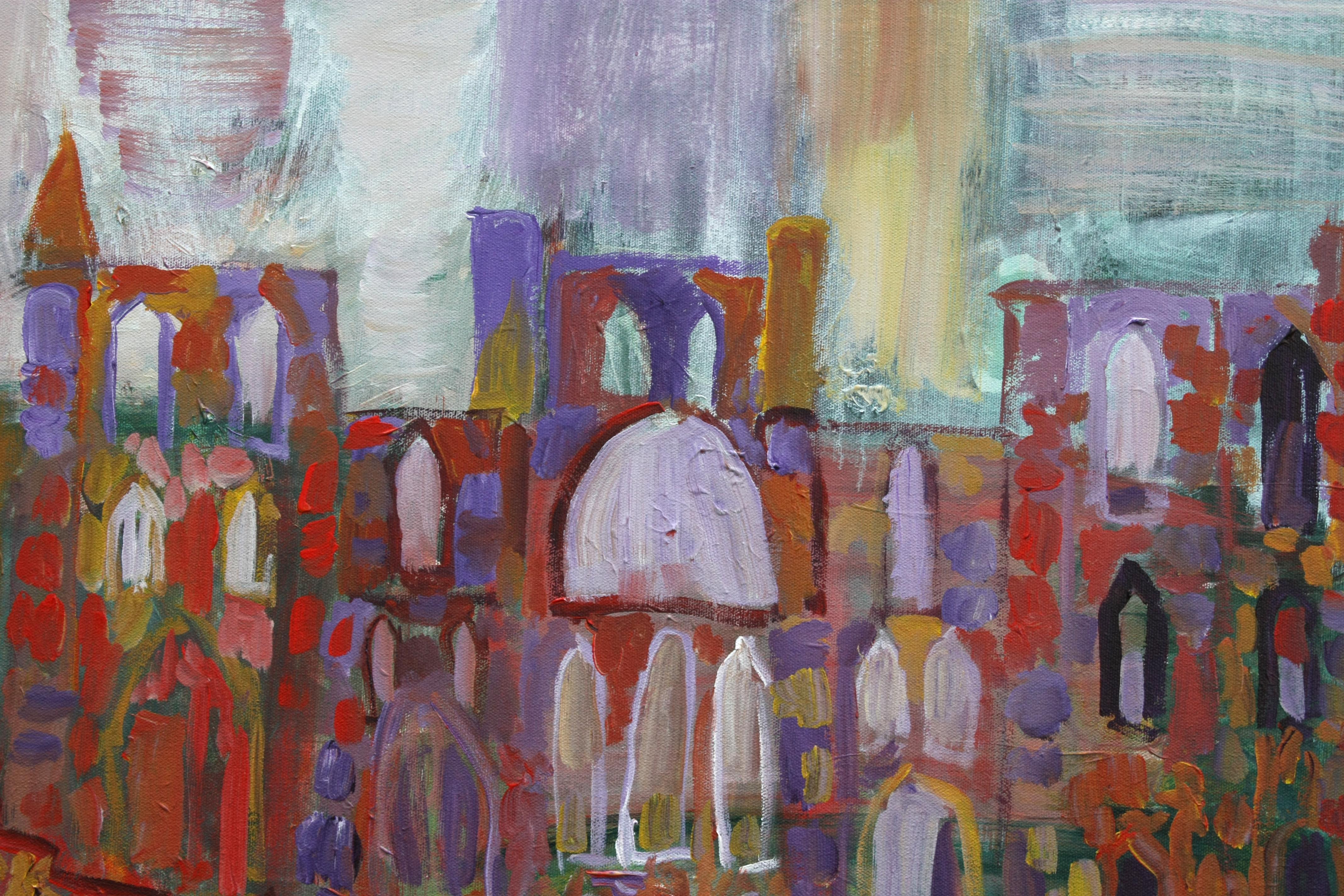 <p>Commentaires de l'artiste<br />Inspirée par le style vibrant de Raoul Dufy, cette représentation des ruines d'un monastère britannique passe du réalisme à des couleurs vives et à un coup de pinceau animé, fusionnant l'esthétique moderne et