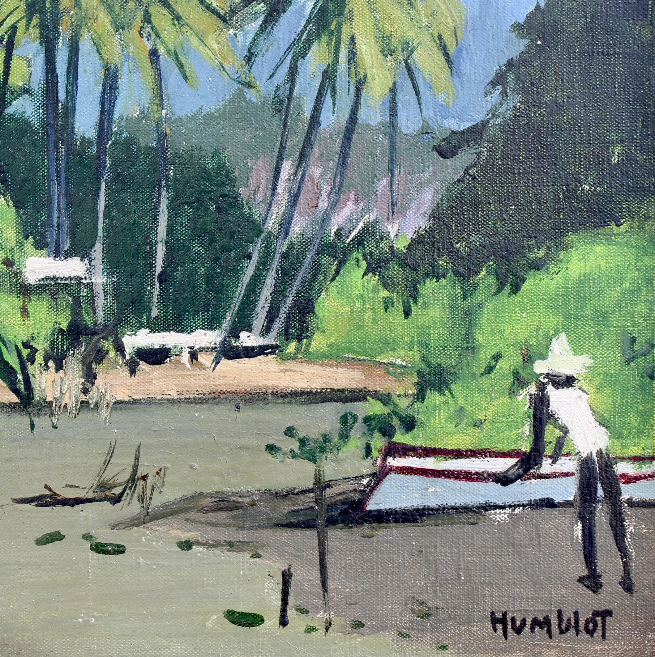 Dusk on Schoelcher Lagoon Martinique For Sale 7