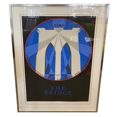 Robert Indiana "Brooklyn Bridge" 1983 241/250