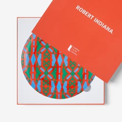 Robert Indiana Fine Bone China Plate - Limited Edition