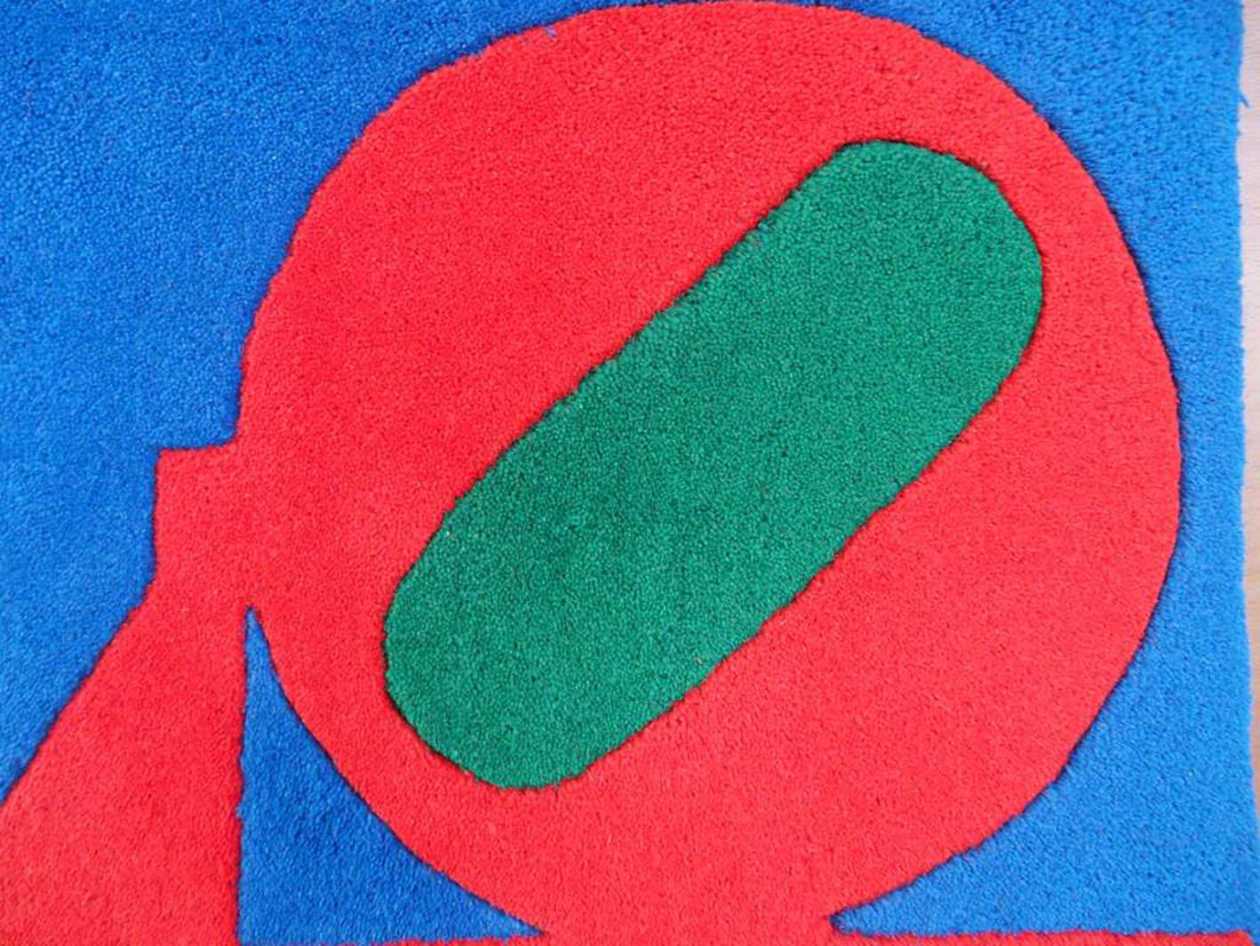 Robert Indiana Heliotherapy, Classic Love Carpet 1