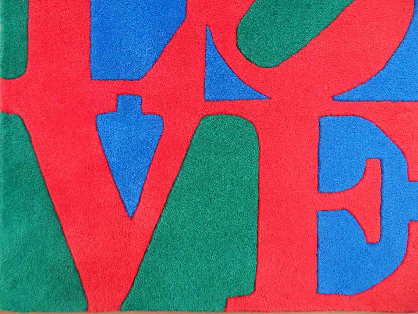 Robert Indiana Heliotherapy, Classic Love Carpet 2