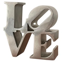 Robert Indiana Love Paperweight or Small Sculpture
