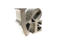 Robert Indiana "LOVE" Paperweight Sculpture