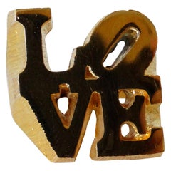 Anello Robert Indiana LOVE, anni '70