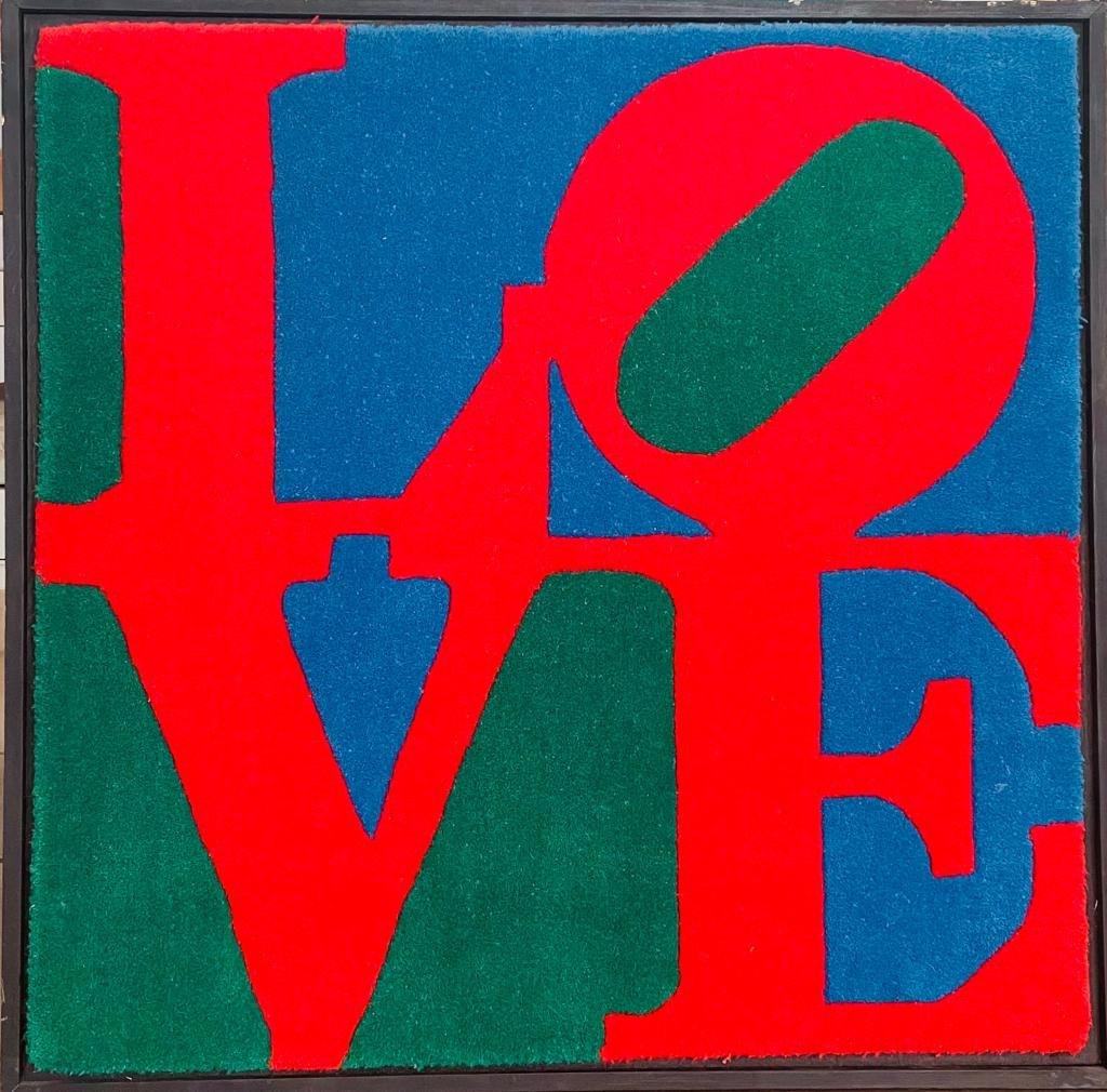 Classic LOVE  - Mixed Media Art by Robert Indiana