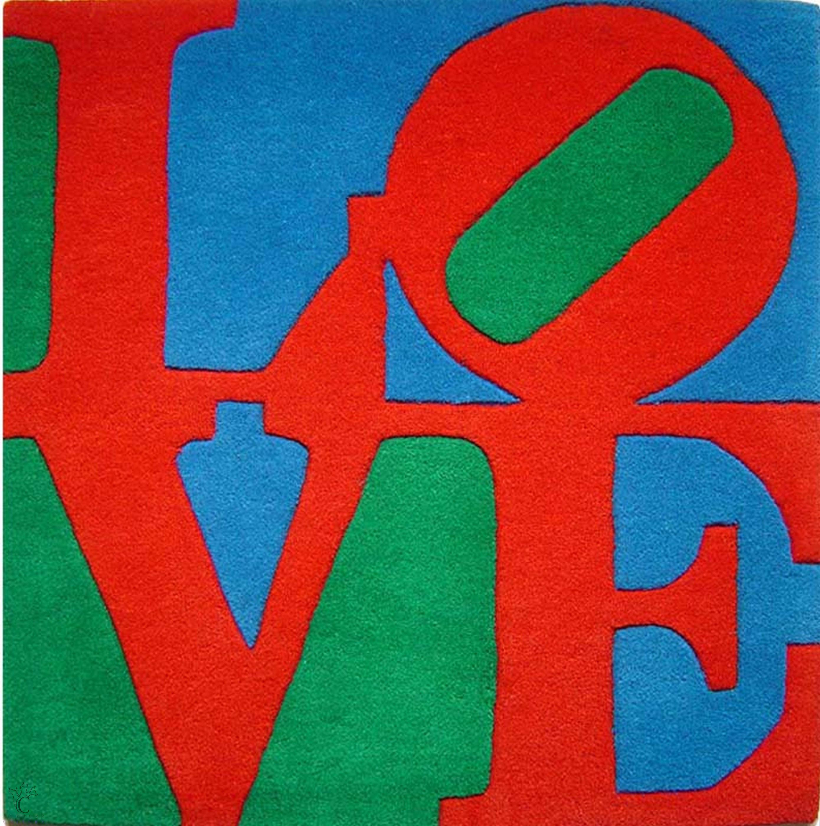 Classic LOVE (Pop Art, Modern, Neo-Dada, Ikonographie, Tuft, Gerahmt - LARGE!) (Pop-Art), Print, von Robert Indiana