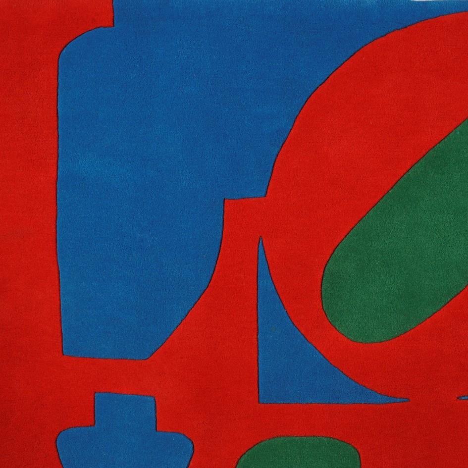 Classic Love Tapestry, Robert Indiana -Limited Edition, Art, Design, Interior For Sale 2