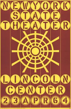 1964  Originalplakat „New York State Theater“