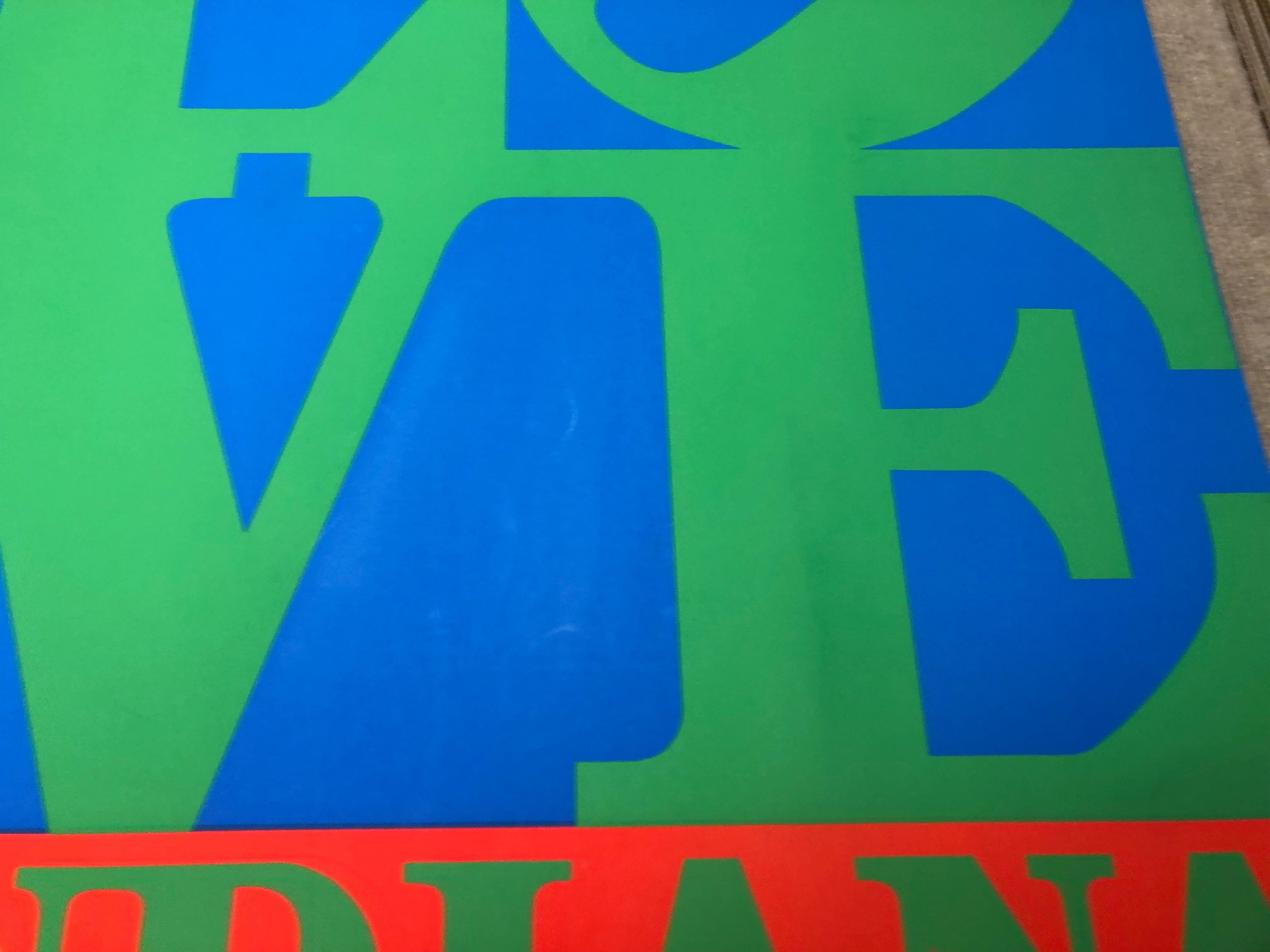 Robert Indiana Serigrafía 