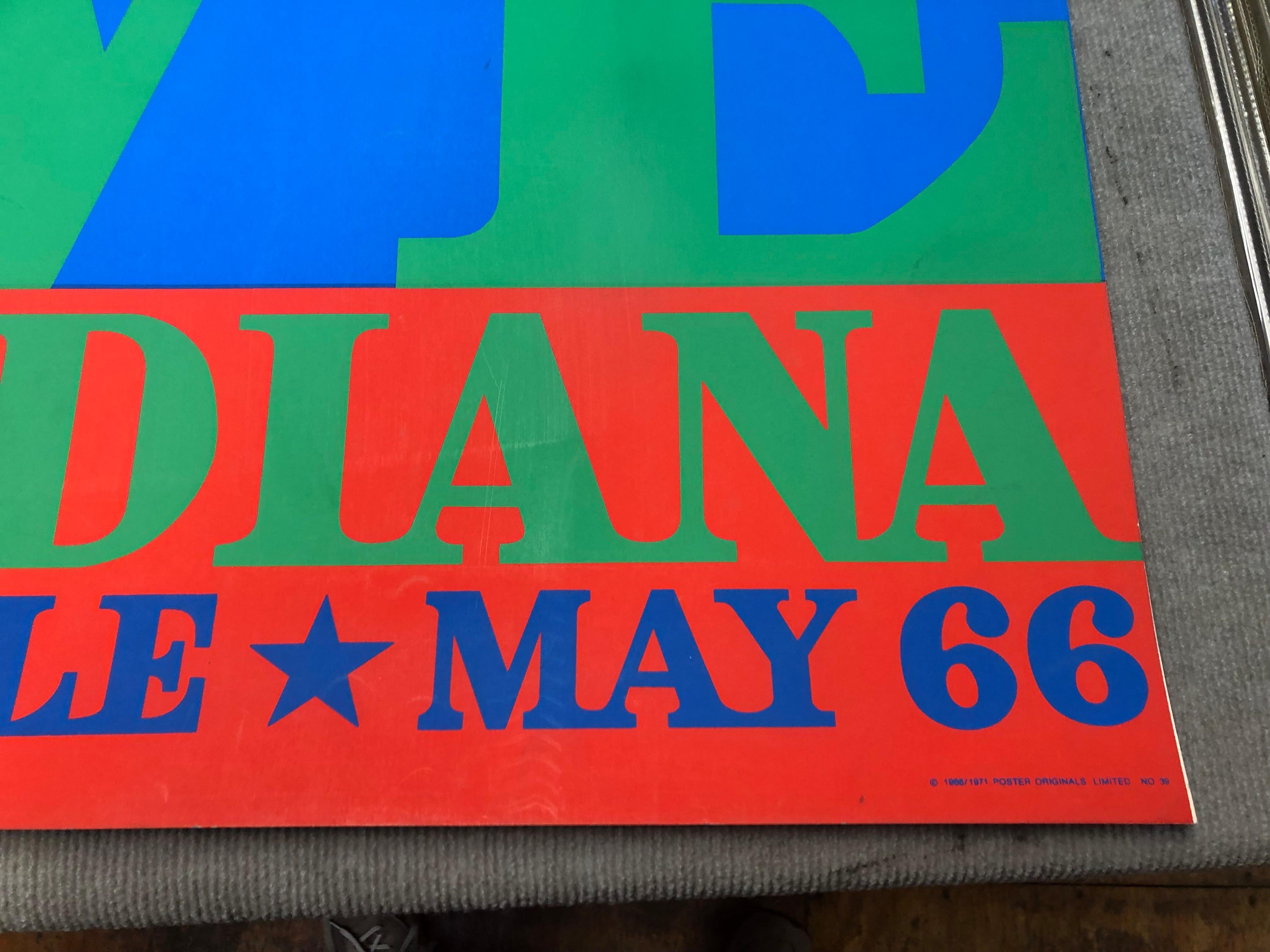 Robert Indiana Serigrafía 