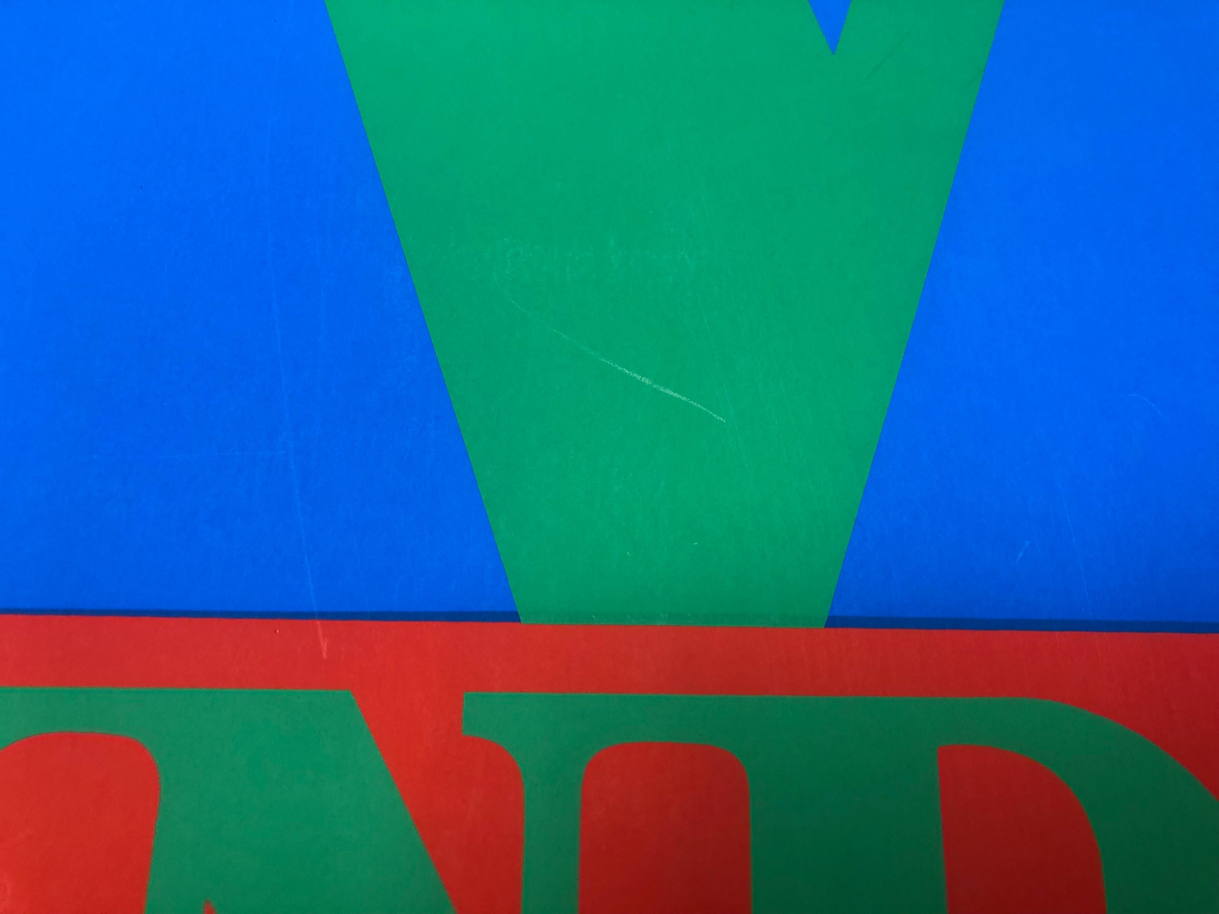 Robert Indiana Serigrafía 