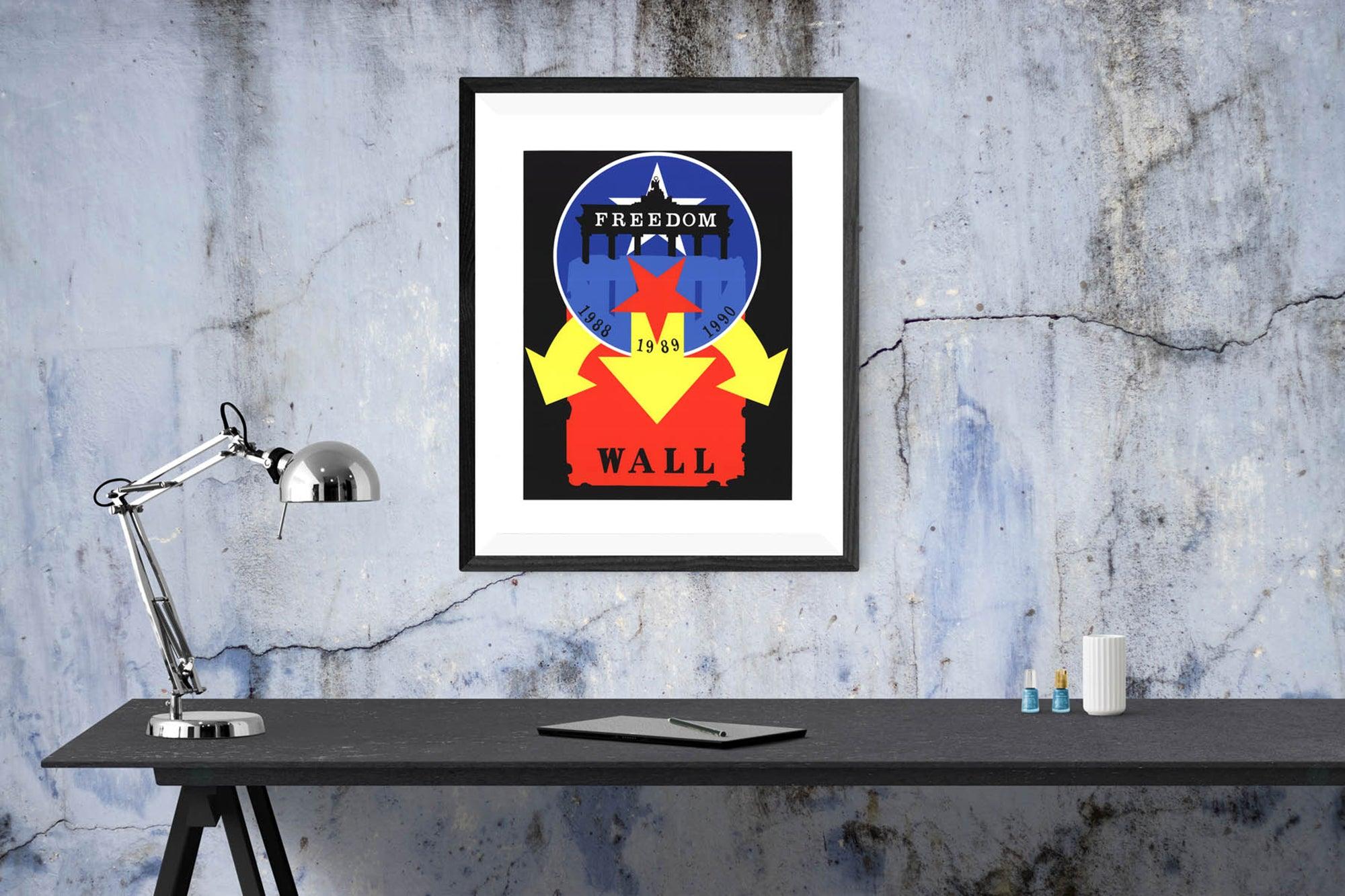 1997 After Robert Indiana 'The Wall' Serigraph For Sale 2
