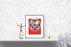 1997 Robert Indiana 'God Is Lily of the Valley' Silk-Screen Pop Art