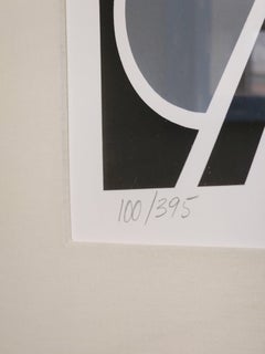 Indiana 'Highball on the Redball Manifest' HAND SIGNED Pop Art  Limited Edition