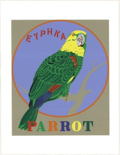Vintage 1997 Robert Indiana 'Parrot' SERIGRAPH