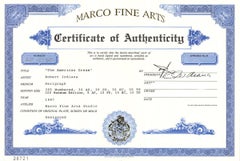 1997 Robert Indiana 'Parrot' SERIGRAFO