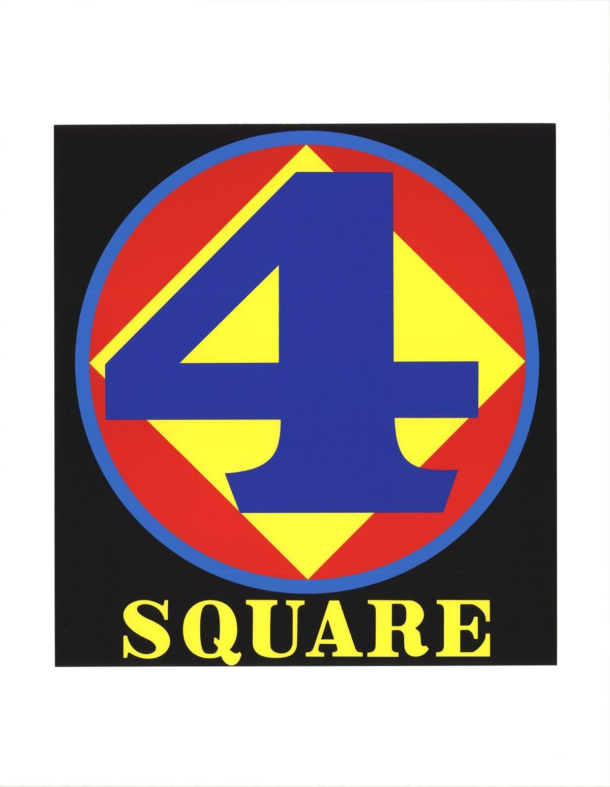 4 square pop art