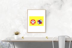 1997 Robert Indiana 'The New Glory Penny' SERIGRAPH