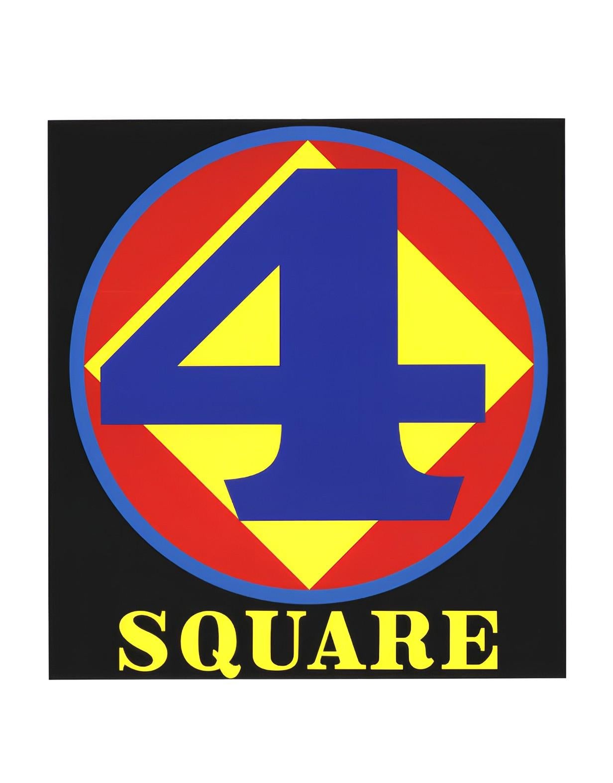 4 Square - Print by Robert Indiana