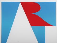 Amerikanisches Dream Portfolio: Kunst, Pop-Art-Raumteiler von Robert Indiana