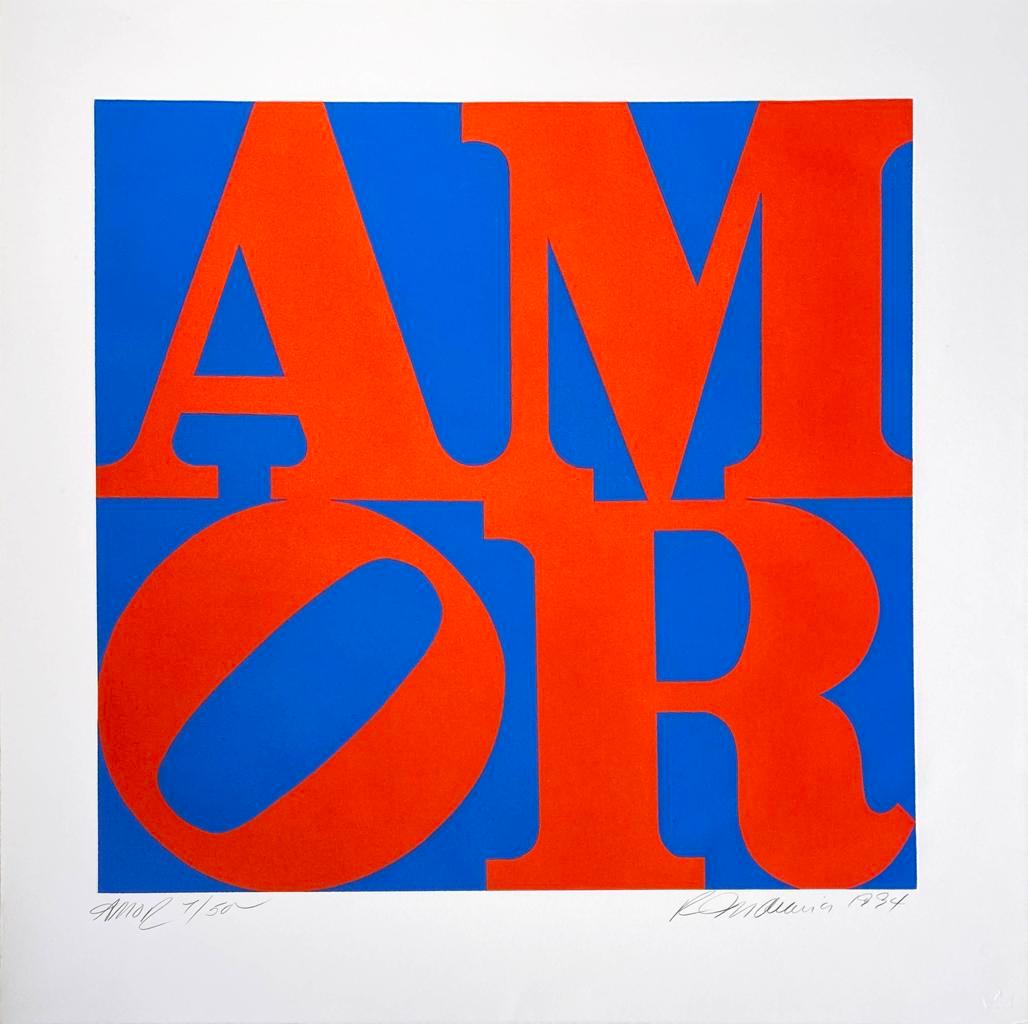 AMOR - Print by Robert Indiana