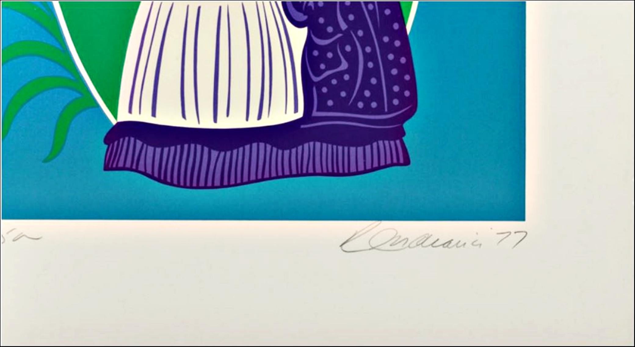 Anne, inspiriert von Gertrude Steins Oper über Susan B. Anthony, signiert/N. Druck – Print von Robert Indiana
