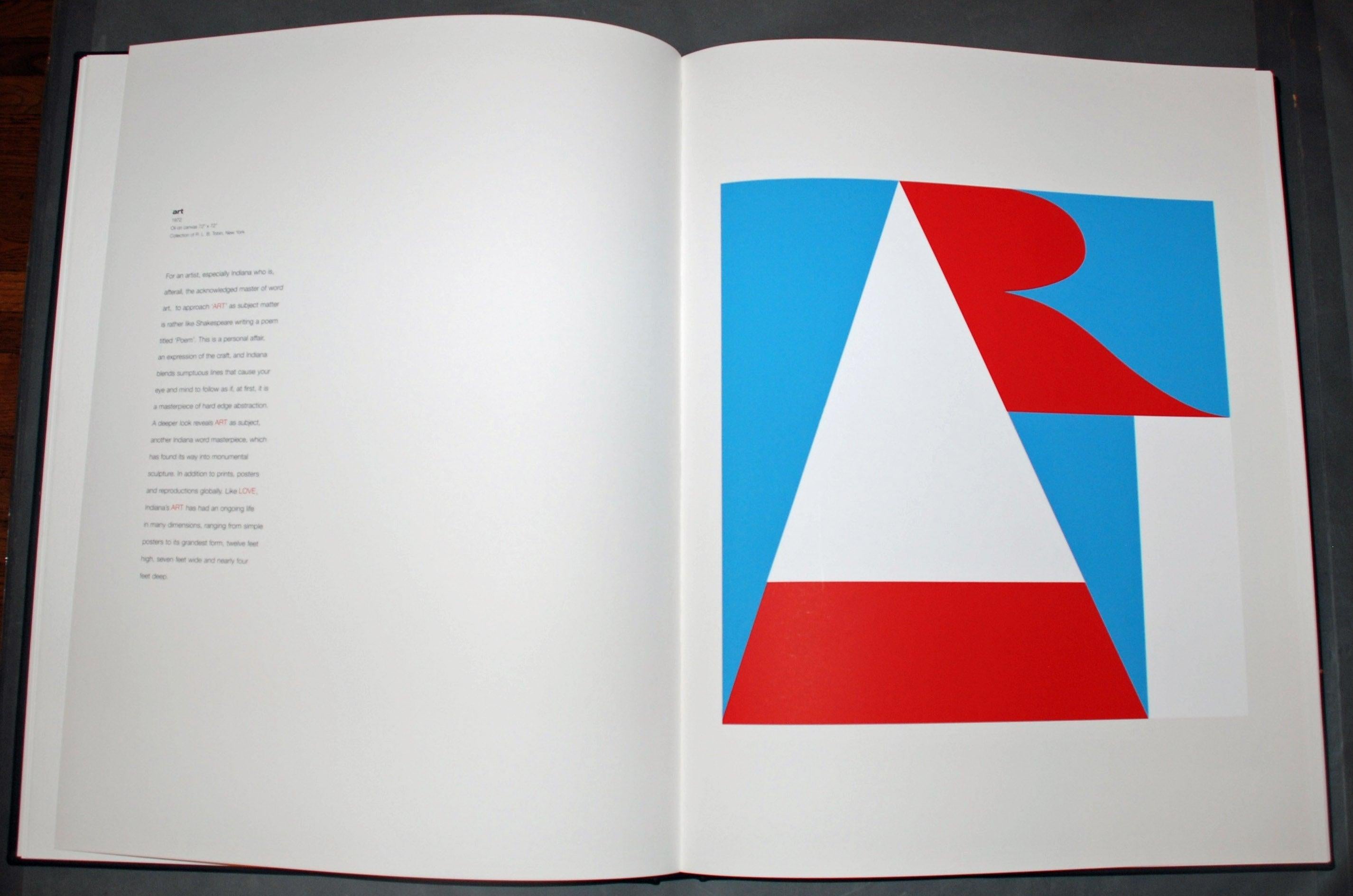 Art, from The American Dream - Abstract Print by Robert Indiana