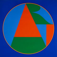 ART (Sheehan, 80) iconic 1970s geometric abstraction Signed/N for Colby College